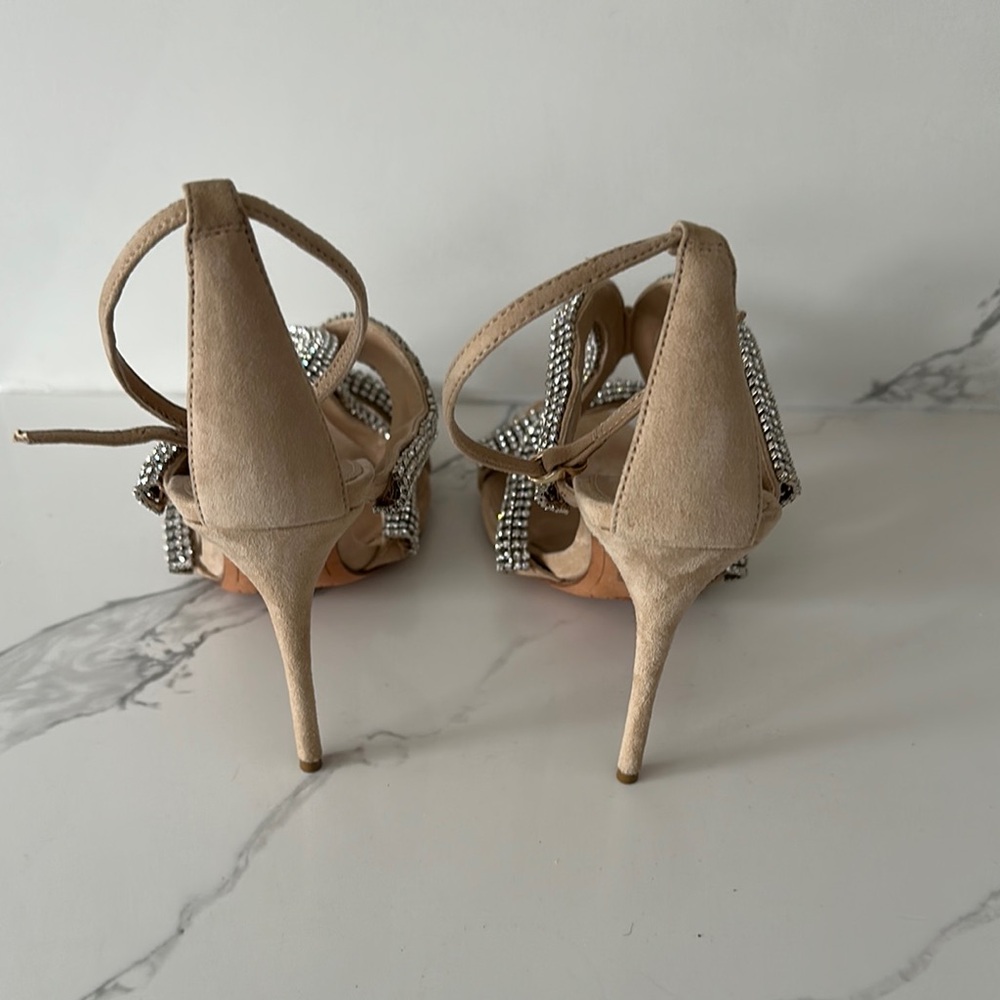 Alexandre Birman Designer Elegant Rhinestone Embe… - image 4